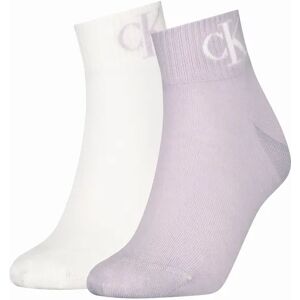 Women's Calvin Klein 2 Pack Logo Trainer Womens Ankle Socks Lilac - Multi - Size: 6.5/7/7.5/8/8.5/9/6 Women's Calvin Klein 2 Pack Logo Trainer Womens Ankle Socks Lilac - Multi - Size: 6.5/7/7.5/8/8.5/9/6