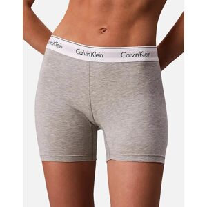 Calvin Klein Women's Icon Cotton Modal Boxer Brief, Grey Heather - Size: 14 Calvin Klein Women's Icon Cotton Modal Boxer Brief, Grey Heather - Size: 14