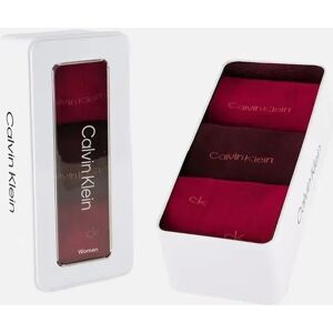 Calvin Klein Women's 3-Pack Allover Logo Women's Socks Gift Tin, Berry Red - Size: 13/6.5/7/7.5/11.5/5/12/5.5/12.5/6/10/3.5/10.5/4/11/4.5/8/2/9/2.5/9. Calvin Klein Women's 3-Pack Allover Logo Women's Socks Gift Tin, Berry Red - Size: 13/6.5/7/7.5/11.5/5/12/5.5/12.5/6/10/3.5/10.5/4/11/4.5/8/2/9/2.5/9.