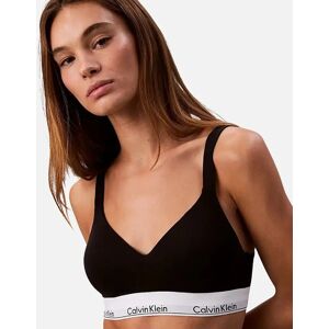 Calvin Klein Women's Icon Cotton Modal Lift Bralette, Black - Size: M Calvin Klein Women's Icon Cotton Modal Lift Bralette, Black - Size: M