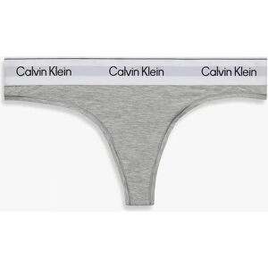 Women's Calvin Klein Icon Cotton Modal Womens Thong Grey - Size: 12 Women's Calvin Klein Icon Cotton Modal Womens Thong Grey - Size: 12
