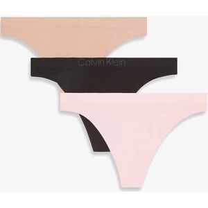 Women's Calvin Klein Bonded Flex Seamless Womens 3 Pack Thong Multi - Size: 10 Women's Calvin Klein Bonded Flex Seamless Womens 3 Pack Thong Multi - Size: 10