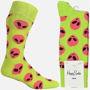 Happy Socks Men's Alien Socks, Green/pink - Yellow - Size: 7/7.5/8/8.5/5/5.5/6.5/6 Happy Socks Men's Alien Socks, Green/pink - Yellow - Size: 7/7.5/8/8.5/5/5.5/6.5/6