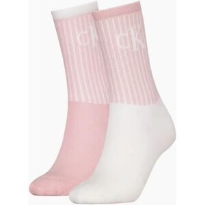 Calvin Klein Women's 2-Pack CK Logo Women's Sports Socks, Pink/White - Size: 6/6.5/7/7.5/8/8.5/9 Calvin Klein Women's 2-Pack CK Logo Women's Sports Socks, Pink/White - Size: 6/6.5/7/7.5/8/8.5/9