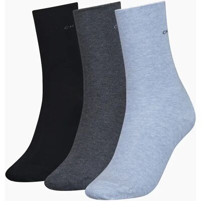 Calvin Klein Women's 3-Pack Classic Roll-Top Women's Socks, Blue Mix - Black - Size: 13/6.5/7/7.5/11.5/5/12/5.5/12.5/6/10/3.5/10.5/4/11/4.5/8/2/9/2.5/ Calvin Klein Women's 3-Pack Classic Roll-Top Women's Socks, Blue Mix - Black - Size: 13/6.5/7/7.5/11.5/5/12/5.5/12.5/6/10/3.5/10.5/4/11/4.5/8/2/9/2.5/