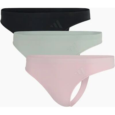 Adidas Women's Rise Thong 3pk - Multi - Size: 16 xl Adidas Women's Rise Thong 3pk - Multi - Size: 16 xl