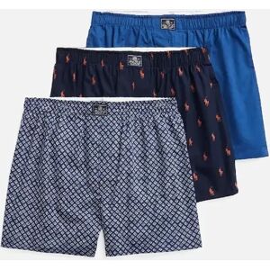 Men's Polo Ralph Lauren 3 Pack Men's Boxer - Blue - Size: 32/30/31