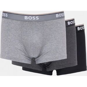 Hugo Boss Men's BOSS Orange 3 Pack Mens Power Trunks NOS - Multi Grey 061 - Size: 37/36/32