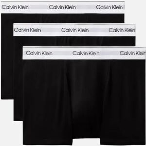 Calvin Klein Men's CK Icon Cotton Stretch Relaxed Fit Trunk 3PK - Black - Size: 32/34/35