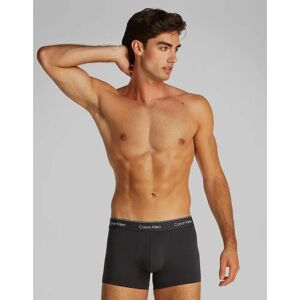 Men's Calvin Klein 5-Pack Boxer Trunks Icon Cotton Stretch, Black - Size: 32/34/35