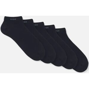Hugo Boss Men's 5 Pack of Ankle Socks - Navy - Size: 6/6.5/8.5/7/9/11/10.5/9.5/8/10/11.5/12/7.5