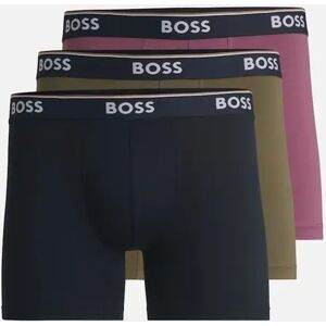 Hugo Boss Men's 3 Pack of Power Boxer Briefs - Black - Size: 37/36/32