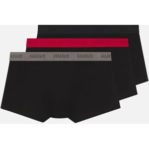 Hugo Boss Men's HUGO 3-Pack Signature Boxer Trunks, Black - Size: 37/36/32