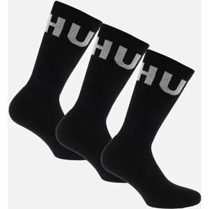 Hugo Boss Men's 3 Pack of Iconic Socks - Black - Size: 5/7/6.5/6/8/7.5/5.5