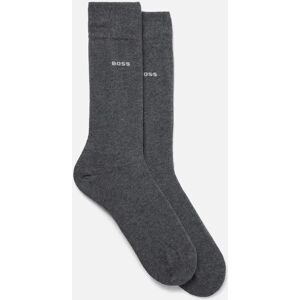 Hugo Boss Men's 2 Pack of Logo Socks - Grey - Size: 5/7/6.5/6/8/7.5/5.5 Hugo Boss Men's 2 Pack of Logo Socks - Grey - Size: 5/7/6.5/6/8/7.5/5.5
