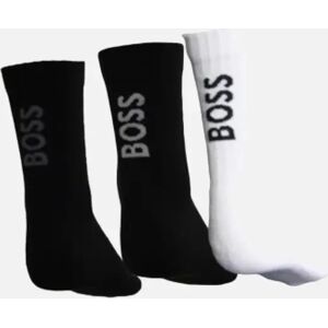 Hugo Boss Men's 3-Pack Ribbed Bamboo Sports Socks, Black/white - Size: 16/14.5/8/15/8.5/15.5/9/13/13.5/14/6.5/7/7.5/11.5/5/12/5.5/12.5/6/3.5/3/10.5/4/ Hugo Boss Men's 3-Pack Ribbed Bamboo Sports Socks, Black/white - Size: 16/14.5/8/15/8.5/15.5/9/13/13.5/14/6.5/7/7.5/11.5/5/12/5.5/12.5/6/3.5/3/10.5/4/