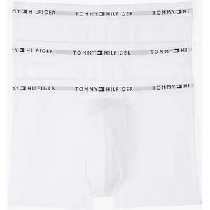 Men's Tommy Hilfiger 3 Pack Mens Contrast Trunks - White/White/White - Size: 37/36/32/13.5/14/14.5/15/15.5/16/13 Men's Tommy Hilfiger 3 Pack Mens Contrast Trunks - White/White/White - Size: 37/36/32/13.5/14/14.5/15/15.5/16/13