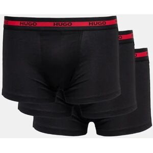 Hugo Boss Men's HUGO Planet 3-Pack Stretch-Cotton Logo Waistband Trunks - Black 002 - Size: 33/32/32 Hugo Boss Men's HUGO Planet 3-Pack Stretch-Cotton Logo Waistband Trunks - Black 002 - Size: 33/32/32