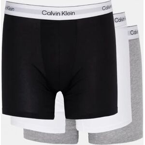 Men's Calvin Klein 3 Pack Mens Boxer Briefs - Grey Heather/White/Black - Size: 33/32/32 Men's Calvin Klein 3 Pack Mens Boxer Briefs - Grey Heather/White/Black - Size: 33/32/32