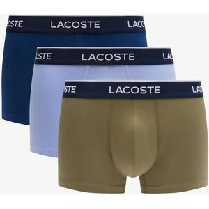 Men's Lacoste 3-Pack of Mens Trunks - Olive/Delphinium-Methylene 93I - Tan - Size: 33/32/32 Men's Lacoste 3-Pack of Mens Trunks - Olive/Delphinium-Methylene 93I - Tan - Size: 33/32/32