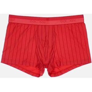 Men's HOM Chic Ribbed Comfort Boxer Trunk, Red - Size: 38/39/32 Men's HOM Chic Ribbed Comfort Boxer Trunk, Red - Size: 38/39/32