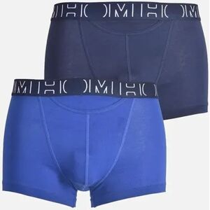 Men's HOM Boxerlines 2-Pack HO1 Boxer Trunks, Navy/Blue - Size: 32/30/31 Men's HOM Boxerlines 2-Pack HO1 Boxer Trunks, Navy/Blue - Size: 32/30/31