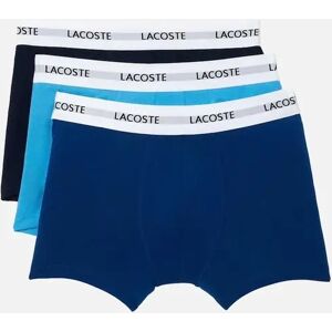 Men's Lacoste 3-Pack Boxer Trunks, Blue - Navy - Size: 37/36/32 Men's Lacoste 3-Pack Boxer Trunks, Blue - Navy - Size: 37/36/32