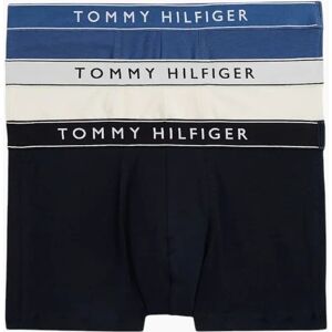 Men's Tommy Hilfiger Mens Hipster Trunks Everyday Essential Cotton Boxers Stretch Fit - Black - Size: 35/34/32 Men's Tommy Hilfiger Mens Hipster Trunks Everyday Essential Cotton Boxers Stretch Fit - Black - Size: 35/34/32