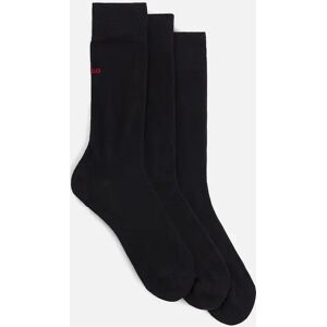 Hugo Boss Men's 3 Pack of Logo Socks - Black - Size: 9/9.5/11.5/11/10.5/10/12 Hugo Boss Men's 3 Pack of Logo Socks - Black - Size: 9/9.5/11.5/11/10.5/10/12