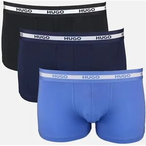 Hugo Boss Men's HUGO 3-Pack Planet Boxer Trunks, Black, Navy, Blue - Size: 32/30/31 Hugo Boss Men's HUGO 3-Pack Planet Boxer Trunks, Black, Navy, Blue - Size: 32/30/31