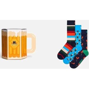Happy Socks Men's 3-Pack Wurst & Beer Socks Gift Box, Multi - Blue - Size: 10/9.5/9/10.5/11/11.5/12/12.5 Happy Socks Men's 3-Pack Wurst & Beer Socks Gift Box, Multi - Blue - Size: 10/9.5/9/10.5/11/11.5/12/12.5