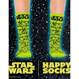 Happy Socks Men's Star Wars™ Storm Trooper Socks, Green/black - Size: 7/7.5/8/8.5/5/5.5/6.5/6 Happy Socks Men's Star Wars™ Storm Trooper Socks, Green/black - Size: 7/7.5/8/8.5/5/5.5/6.5/6