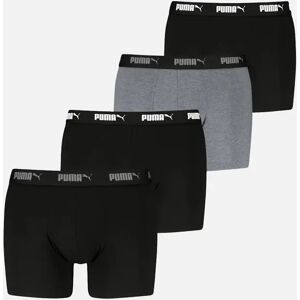 Puma Men's 4-Pack Everyday Boxer Briefs, Black/Grey - Size: 32/30/31 Puma Men's 4-Pack Everyday Boxer Briefs, Black/Grey - Size: 32/30/31