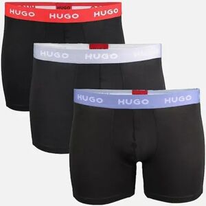 Hugo Boss Men's HUGO 3-Pack Cotton Stretch Boxer Briefs, Black/Multi - Size: 37/36/32 Hugo Boss Men's HUGO 3-Pack Cotton Stretch Boxer Briefs, Black/Multi - Size: 37/36/32