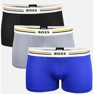 Hugo Boss Men's BOSS 3-Pack Revive Boxer Trunks, Blue/Light Blue/Black - Size: 32/30/31 Hugo Boss Men's BOSS 3-Pack Revive Boxer Trunks, Blue/Light Blue/Black - Size: 32/30/31
