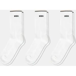 Hugo Boss Men's BOSS Orange Mens 3-Pack Cotton-Blend Short Socks with Logos - White 100 - Size: 6/6.5/7.5/7/11/10/8/8.5/12/9.5/9/11.5/10.5 Hugo Boss Men's BOSS Orange Mens 3-Pack Cotton-Blend Short Socks with Logos - White 100 - Size: 6/6.5/7.5/7/11/10/8/8.5/12/9.5/9/11.5/10.5