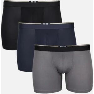 Hugo Boss Men's BOSS 3-Pack Bamboo Boxer Briefs, Black/Blue/Grey - Size: 32/33/32 Hugo Boss Men's BOSS 3-Pack Bamboo Boxer Briefs, Black/Blue/Grey - Size: 32/33/32