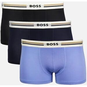 Hugo Boss Men's BOSS 3-Pack Revive Boxer Trunks, Black/Blue - Size: 37/36/32 Hugo Boss Men's BOSS 3-Pack Revive Boxer Trunks, Black/Blue - Size: 37/36/32