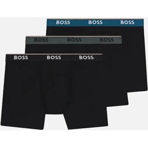 Hugo Boss Men's BOSS 3-Pack Power Boxer Briefs, Multi coloured - Black - Size: 37/36/32 Hugo Boss Men's BOSS 3-Pack Power Boxer Briefs, Multi coloured - Black - Size: 37/36/32