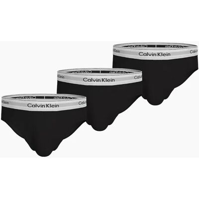 Calvin Klein Men's 3-Pack Icon Cotton Stretch Men's Briefs, Black/white - Black/Black/Black - Size: 32/30/31 Calvin Klein Men's 3-Pack Icon Cotton Stretch Men's Briefs, Black/white - Black/Black/Black - Size: 32/30/31