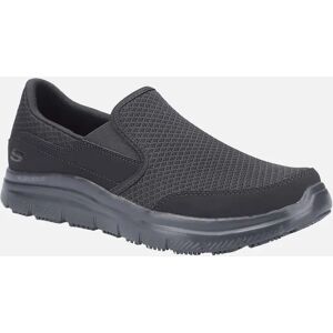 Men's Skechers Mens Flex Advantage McAllen Sr Slip On Shoes - Black - Size: 10