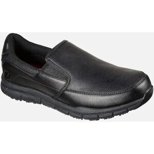 Men's Skechers Mens Nampa Groton Occupational Shoes - Black - Size: 9