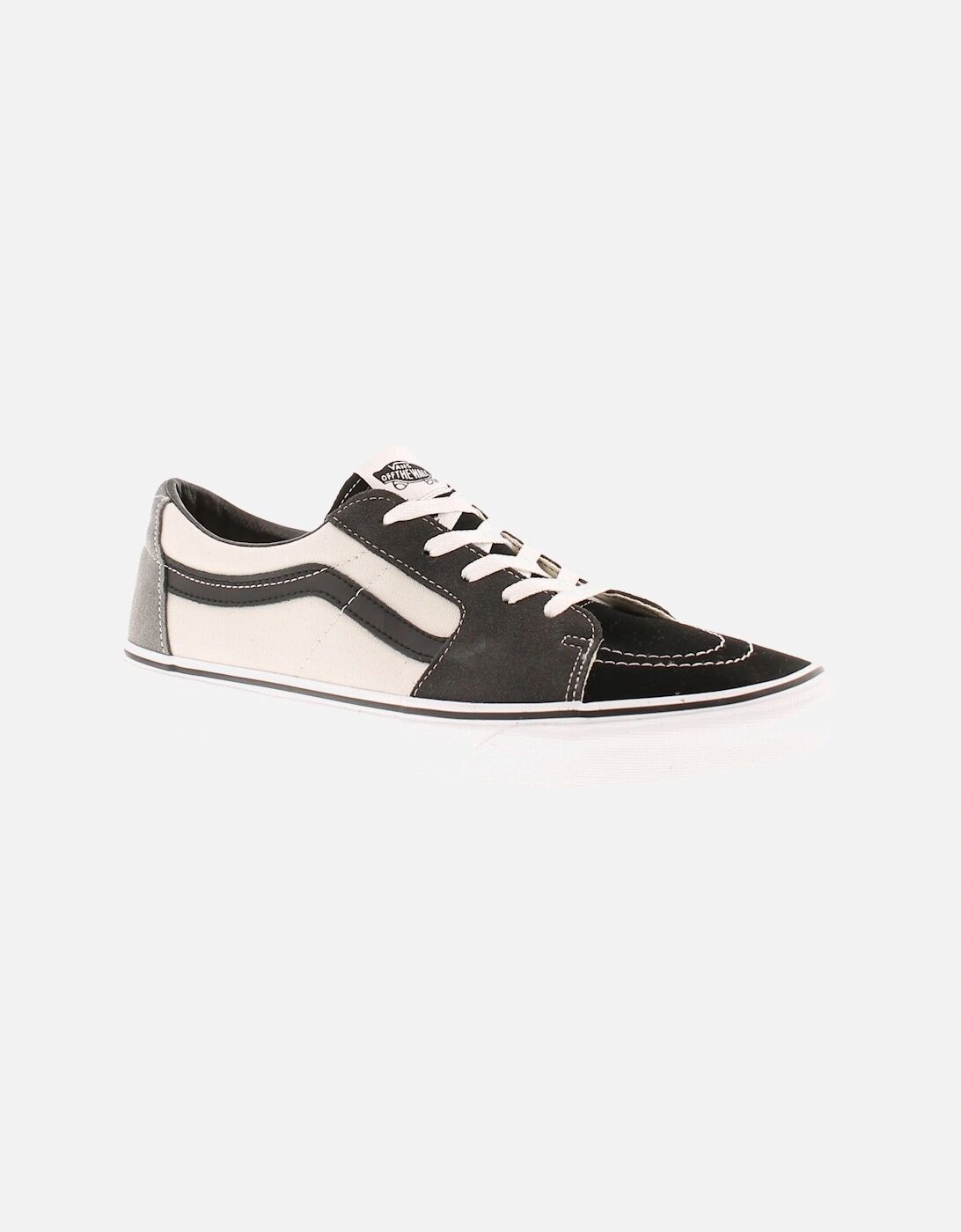 Men's Vans Mens Canvas Shoes UA SK8 Low Lace Up grey UK Size - Size: 8.5