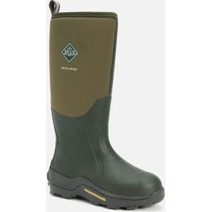 Women's Muck Boots Unisex Arctic Sport Pull On Wellington Boot in Moss/Moss - Green - Size: 7