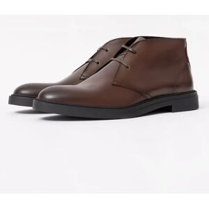 Hugo Boss Men's BOSS Orange Calev_Desb_ltfb Mens Shoes - Dark Brown 201 - Size: 9
