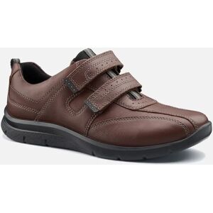 Hotter Men's Energise Mens Riptape Casual Shoe - Brown - Size: 7.5 Hotter Men's Energise Mens Riptape Casual Shoe - Brown - Size: 7.5