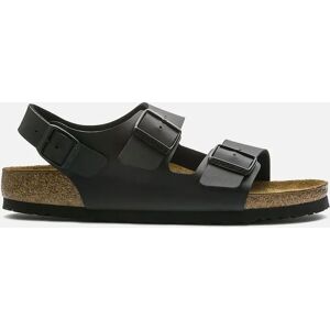 Men's Birkenstock Milano Birko-Flor Sandals - Black - Size: 10 Men's Birkenstock Milano Birko-Flor Sandals - Black - Size: 10