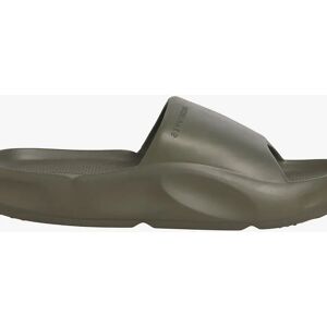 Men's Jack & Jones STATUS Mens Sliders Dark Olive - Green - Size: 10 Men's Jack & Jones STATUS Mens Sliders Dark Olive - Green - Size: 10