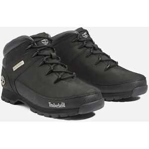 Men's Timberland Euro Sprint Contrast Logo Mens Hiking Shoe - Black - Size: 10/G Men's Timberland Euro Sprint Contrast Logo Mens Hiking Shoe - Black - Size: 10/G