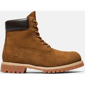 Men's Timberland 6 Inch Premium Mens Waterproof Boots - Dark Wheat Nubuck - Brown - Size: 10 Men's Timberland 6 Inch Premium Mens Waterproof Boots - Dark Wheat Nubuck - Brown - Size: 10